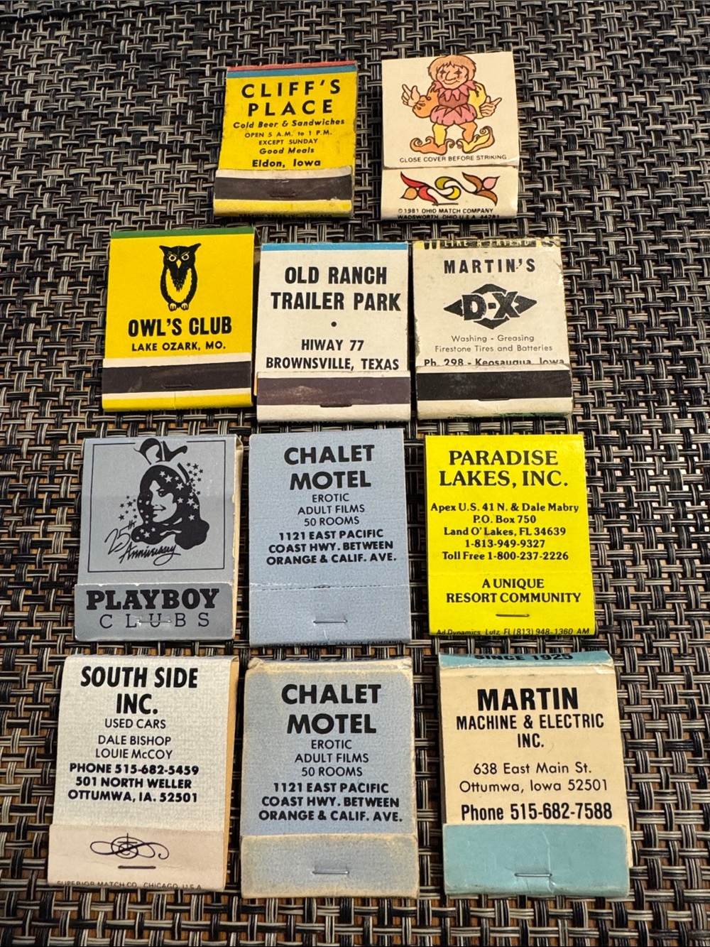 Adult Assorted Matchbooks